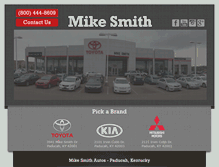 Tablet Screenshot of mikesmithautos.com